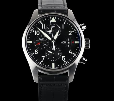 iwc steel watches|second hand iwc watches.